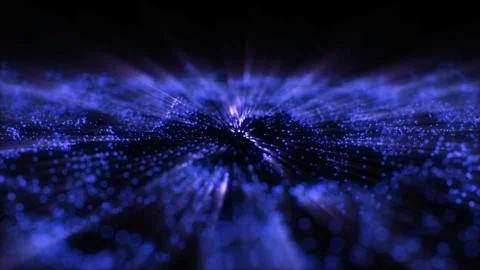 Abstract particles Illustration