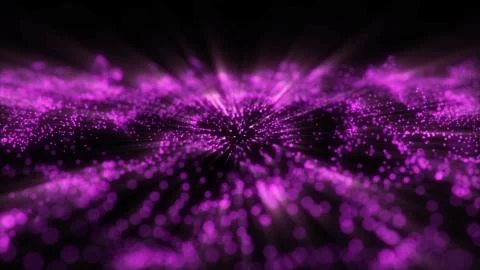 Abstract particles Illustration