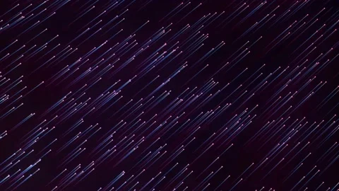 Abstract Particles Lines Flowing Fx Background Vidéo 142886162