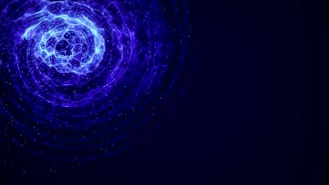 Abstract Particles Loop Background Animation Stock Footage 115864463