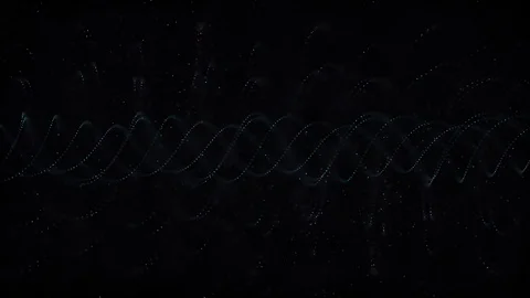 Abstract Particles Loop Background Animation Stock Footage 123702763