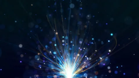 Abstract particles mandala 動画素材 137213321