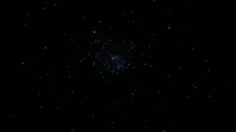 Abstract Particles Overlay – Glowing Light Dust Effect Video stock 316413600