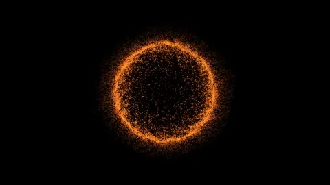 Abstract Particles Overlay – Glowing Light Dust Effect Video stock 316413809