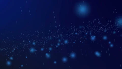 Abstract Particles Space Background Stock Footage 87808961