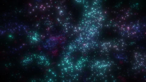 Abstract Particles Space Stock Footage 175377525