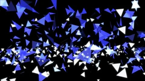 Abstract Particles Space Illustrazione stock