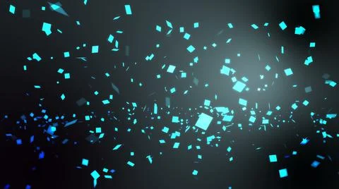 Abstract Particles Space Illustrazione stock