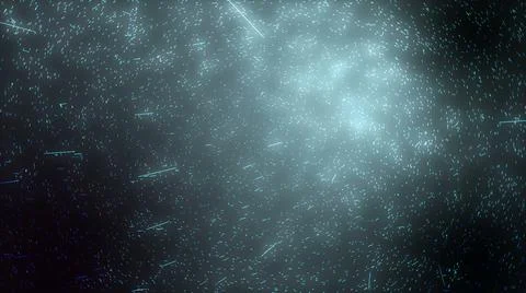 Abstract Particles Space Illustrazione stock