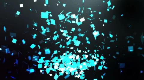 Abstract Particles Space Illustrazione stock