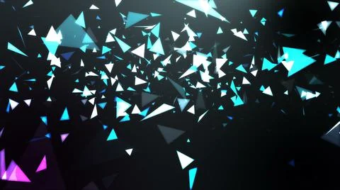 Abstract Particles Space Illustrazione stock