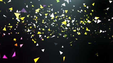 Abstract Particles Space Illustrazione stock