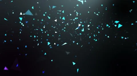 Abstract Particles Space Illustrazione stock