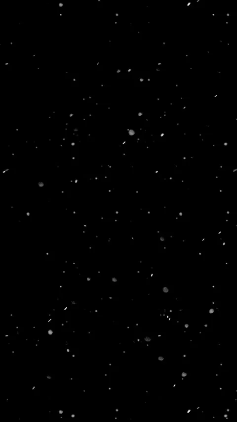 Abstract particles sparkle in black space Vídeo Stock 345005037