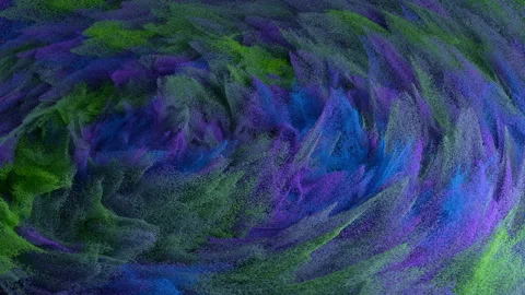 Abstract particles spiral motion animation Stock Footage 290113957