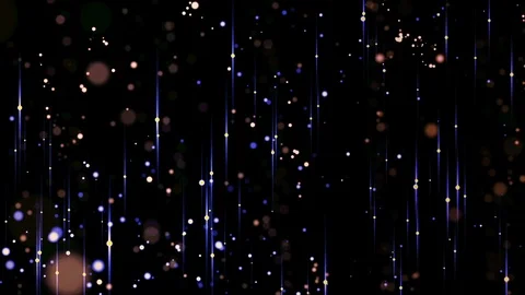 Abstract Particles with Stars. Glitter Background. Loop Stock Footage 114292104