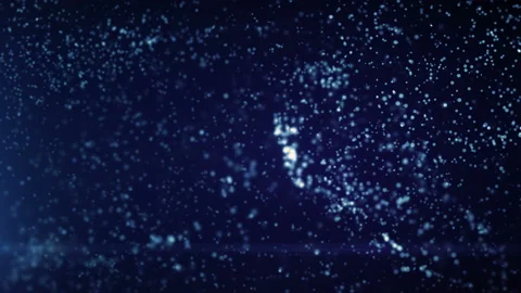 Abstract particles storm background. Stock Footage 151103132