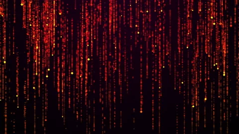 Abstract Particles with Trails Animated Background - 4K Video Stock Footage 168726555