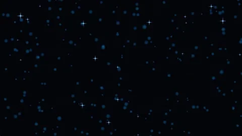 Abstract particles transitioning from bright light to deep darkness with sl.. Video stock 342514774