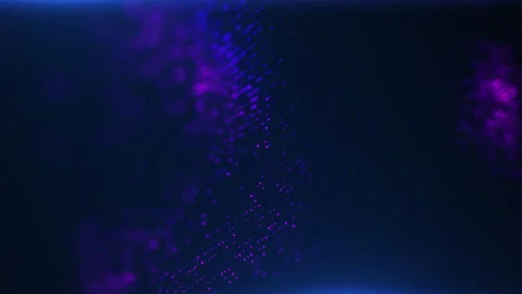 Abstract Particles Waving Background Video stock 247769267