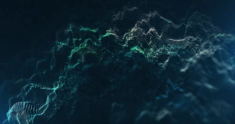 Abstract Particles Waving Background 스톡 동영상 247862407