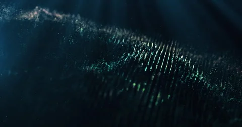 Abstract Particles Waving Background 스톡 동영상 247886895