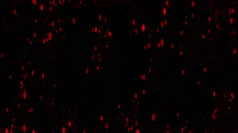 Abstract Particles Widescreen Background Red Stock Footage 201312805
