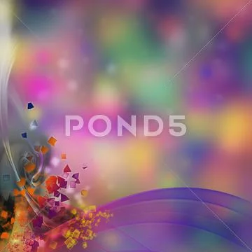 Abstract party and celebration backgrounds for your design Stock Illustration