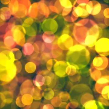 Abstract Party Lights with Bokeh Effect Illustration 스톡 일러스트