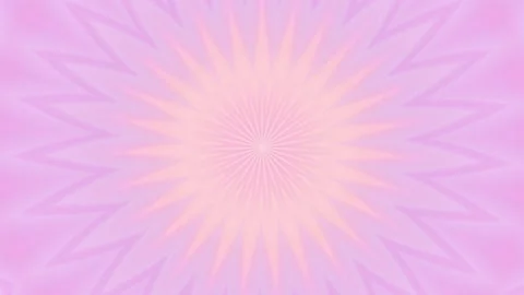 Abstract pastel background with burst rotating motion of flower mandala Vídeo Stock 321026564