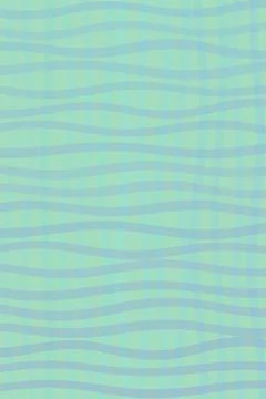 Abstract pastel background with soft wavy stripes in mint, aqua, and light .. Stock Illustration