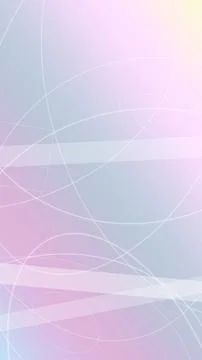 Abstract pastel background with translucent curved lines and soft geometry,.. Stock Illustration