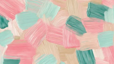 Abstract pastel brush stroke background, hand drawn stop motion animation s.. Stock Footage 341429006