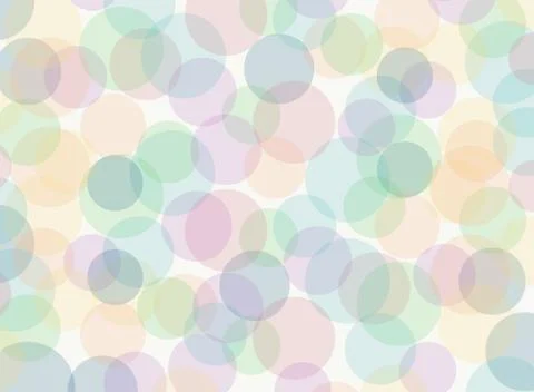Abstract pastel bubble pattern dots design of artwork background. Stock Illustration