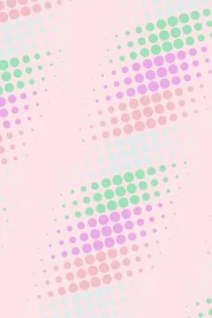 Abstract Pastel Circle Pattern Stock Photos