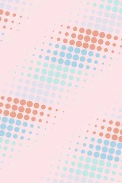 Abstract Pastel Circle Pattern Stock Photos