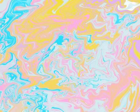 Abstract pastel colored backdrop made in liquid acrylic art technique. Pink Stock Illustration