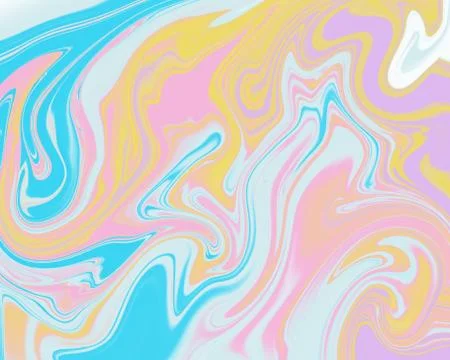 Abstract pastel colored backdrop made in liquid acrylic art technique. Pink Stock Illustration
