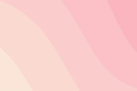 Abstract pastel curved background with soft gradient waves in pink and beig.. Stock Illustration