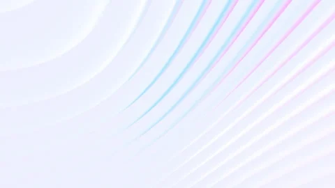 Abstract pastel curved lines gradient motion background seamless loop. 4K 스톡 동영상 329816873