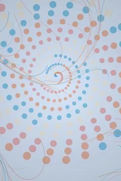 Abstract Pastel Dot Pattern Stock Photos