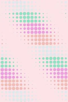 Abstract Pastel Dot Pattern Stock Photos