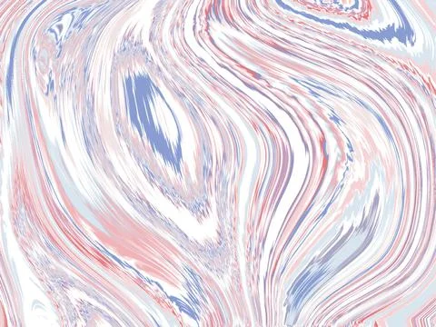 Abstract pastel fluid wave pattern background , greeting card or fabric Stock Illustration