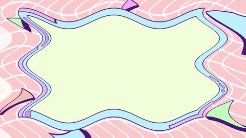 Abstract Pastel Frame Background Stock Footage 284404105