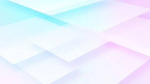 Abstract pastel geometric gradient layers background seamless looping animation Stock Footage 329733380