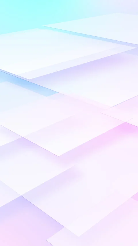 Abstract pastel geometric gradient layers background seamless loop Stock Footage 329733383