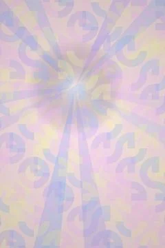 Abstract Pastel Geometric Pattern イラスト素材