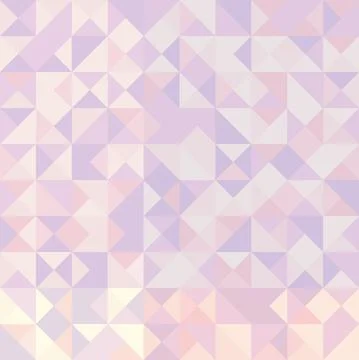 Abstract pastel geometric seamless pattern. Triangle graphic design background Illustrazione stock