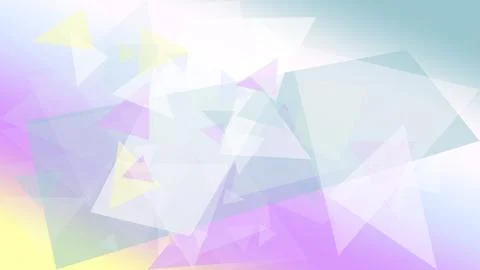 Abstract pastel geometric triangles create a soft, modern backdrop with gen.. Stock Illustration