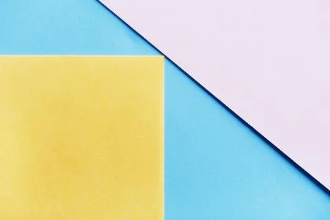 Abstract pastel geometry creative background top view Stock-Fotos